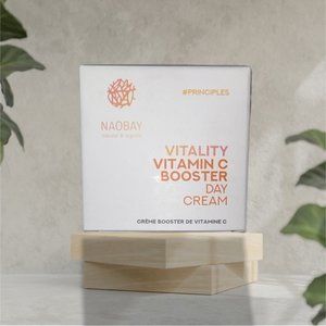 NAOBAY | Vitality Vitamin C Booster Day Cream | NIB | Full Size | 50 ML